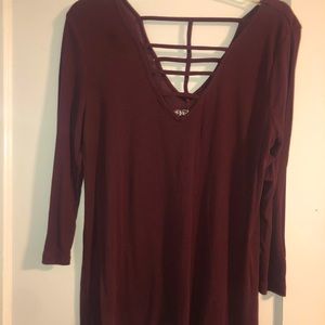 Quarter Sleeve Fall Shirt